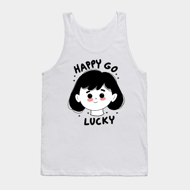 Happy go lucky Tank Top by eternalshadeart